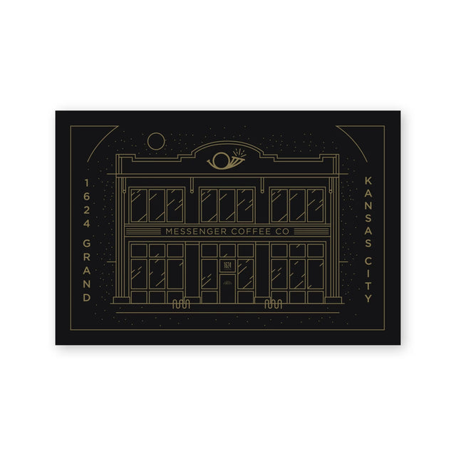 Grand Blvd Postcard - Messenger Coffee